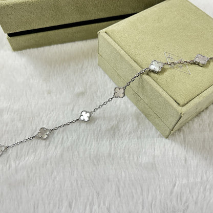 [¡®Moco¡¯]CLOVER 6 MOTIF WHITE MOP BRACELET