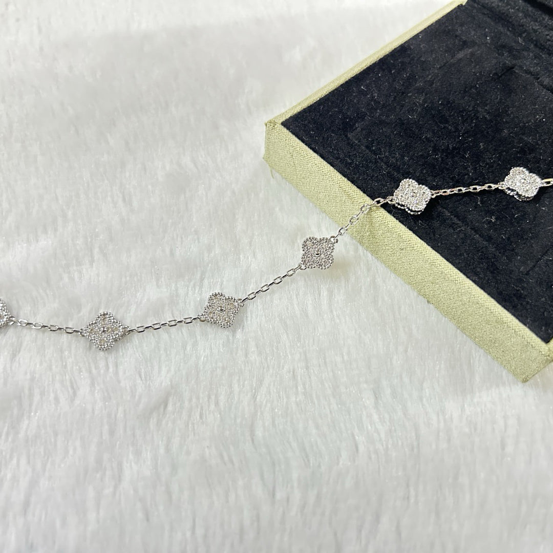 [Moco]New CLOVER 6 MOTIF DIAMOND BRACELET