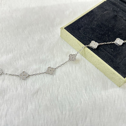[Moco]New CLOVER 6 MOTIF DIAMOND BRACELET