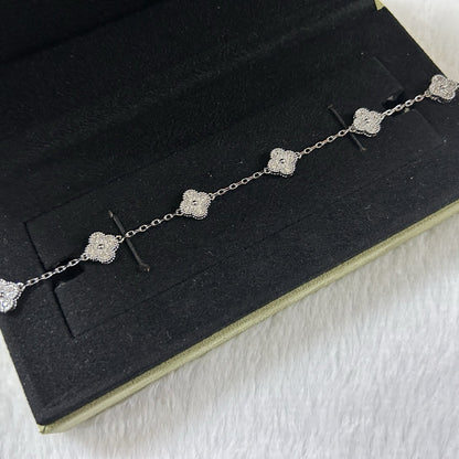 [Moco]New CLOVER 6 MOTIF DIAMOND BRACELET