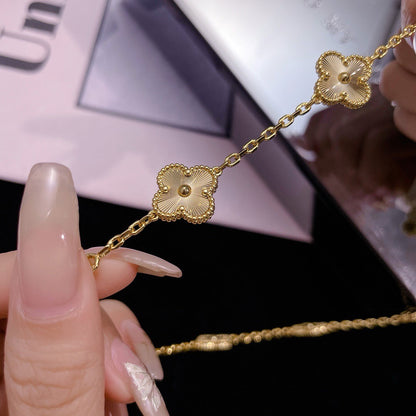 ¡®Moco¡¯CLOVER 10 MOTIFS LASER NECKLACE