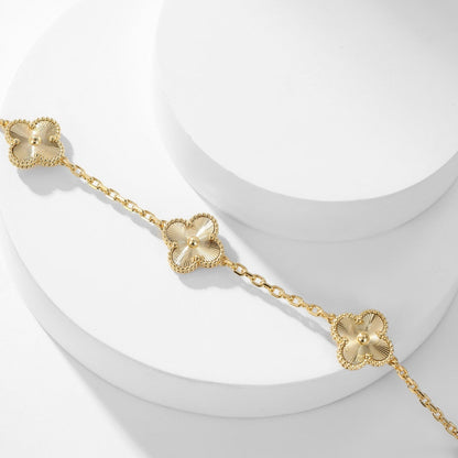 ¡®Moco¡¯CLOVER 10 MOTIFS LASER NECKLACE