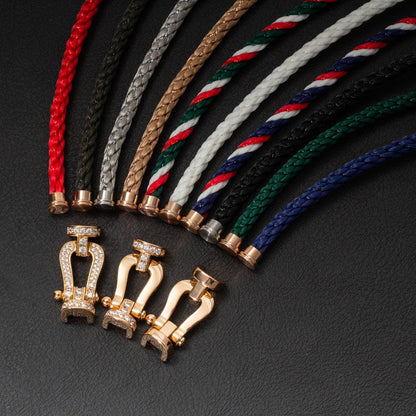 ¡®Moco¡¯FORCE LARGE HORSESHOE NO DIAMOND BRACELET GOLD