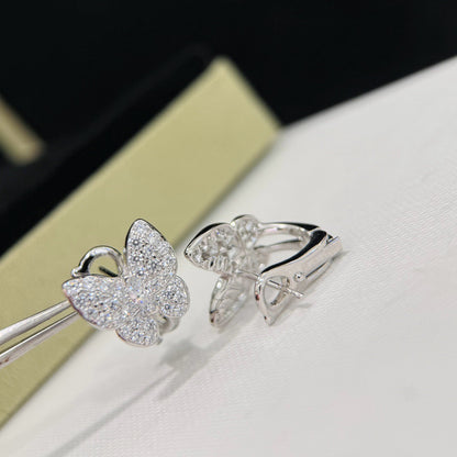 ¡®Moco¡¯BUTTERFLY ALL DIAMOND EARRINGS
