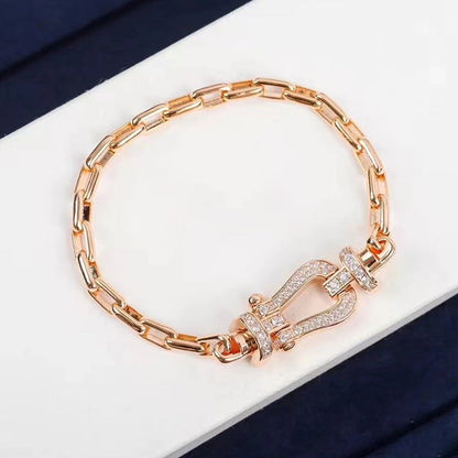 ¡®Moco¡¯FORCE LARGE HORSESHOE CLASP  METAL BRACELET