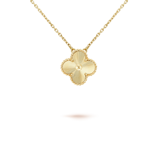 ¡®Moco¡¯CLOVER 15MM LASER NECKLACE