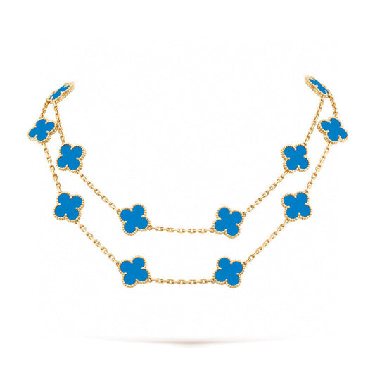 ¡®Moco¡¯CLOVER 20 MOTIFS TURQUOISE GOLD