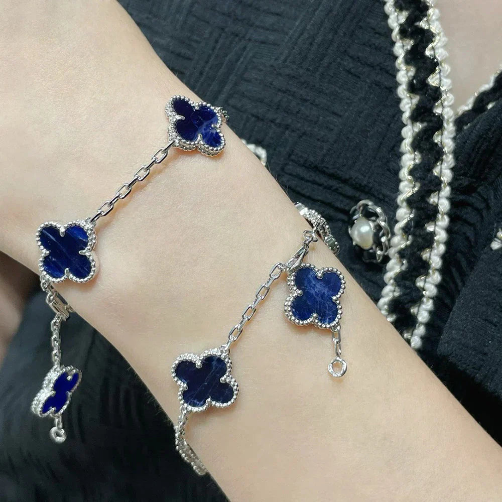 [Moco]New CLOVER 5 MOTIF PIETERSITE BRACELET COLLECTION