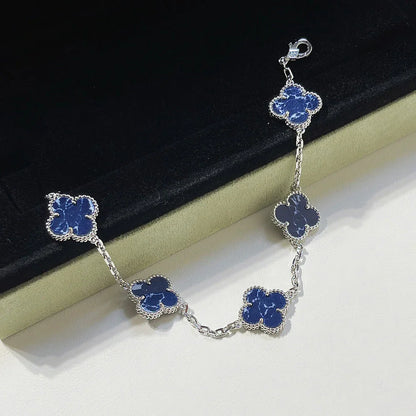 [Moco]New CLOVER 5 MOTIF PIETERSITE BRACELET COLLECTION