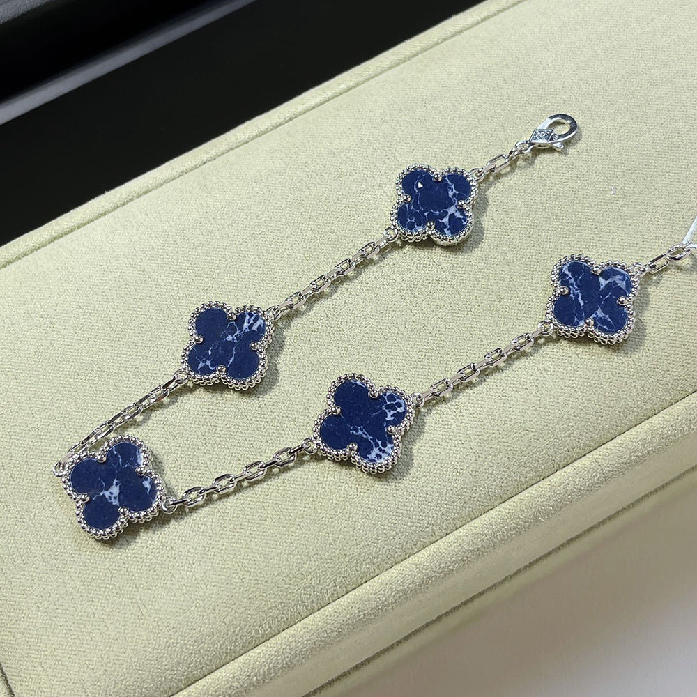 [Moco]New CLOVER 5 MOTIF PIETERSITE BRACELET COLLECTION