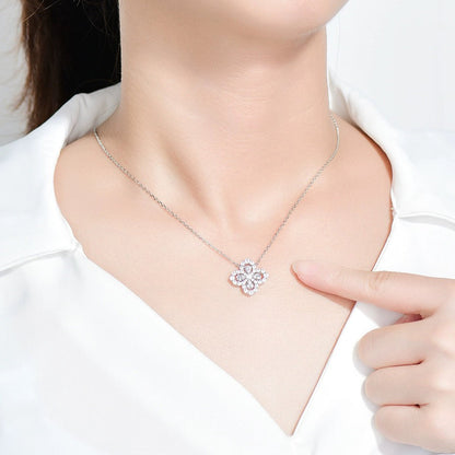 ¡®Moco¡¯LOOP NECKLACE FULL MOTIF DIAMOND 16MM MULTIPLE COLORS