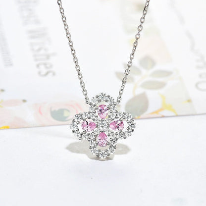 ¡®Moco¡¯LOOP NECKLACE FULL MOTIF DIAMOND 16MM MULTIPLE COLORS