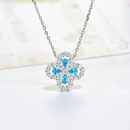 ¡®Moco¡¯LOOP NECKLACE FULL MOTIF DIAMOND 16MM MULTIPLE COLORS