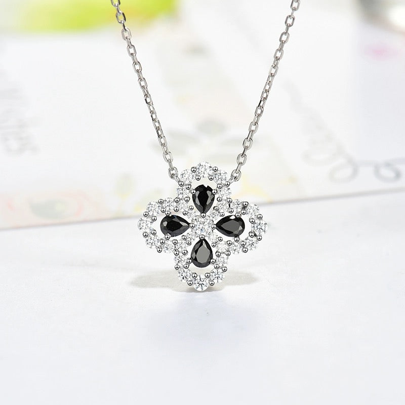 ¡®Moco¡¯LOOP NECKLACE FULL MOTIF DIAMOND 16MM MULTIPLE COLORS
