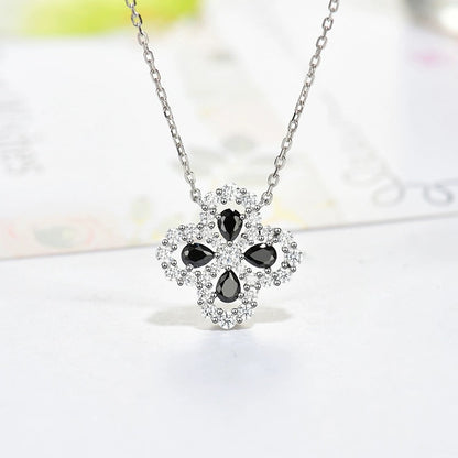 ¡®Moco¡¯LOOP NECKLACE FULL MOTIF DIAMOND 16MM MULTIPLE COLORS
