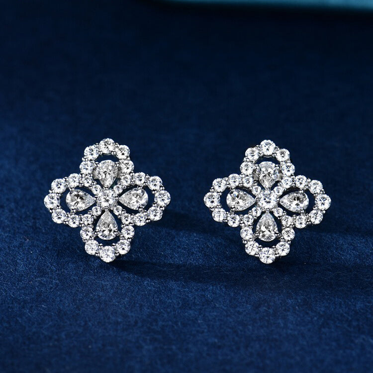 ¡®Moco¡¯LOOP EARRINGS FULL MOTIF DIAMOND 16MM