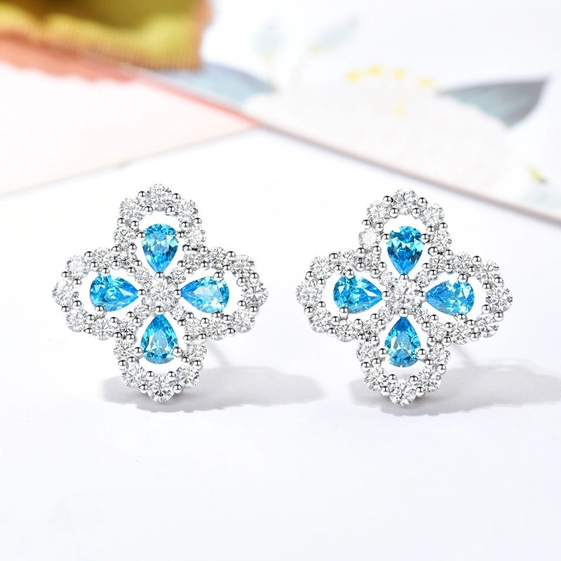 ¡®Moco¡¯LOOP EARRINGS FULL MOTIF DIAMOND 16MM