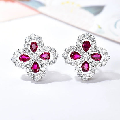 ¡®Moco¡¯LOOP EARRINGS FULL MOTIF DIAMOND 16MM