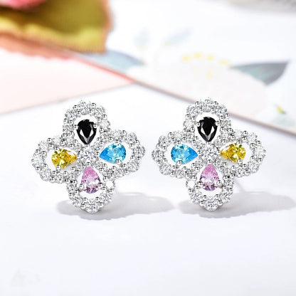 ¡®Moco¡¯LOOP EARRINGS FULL MOTIF DIAMOND 16MM