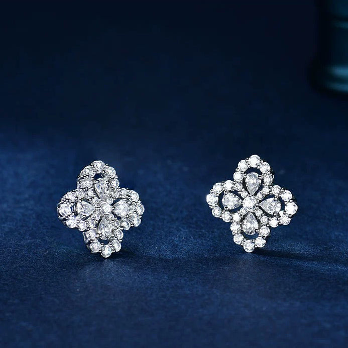 ¡®Moco¡¯LOOP EARRINGS FULL MOTIF DIAMOND 16MM