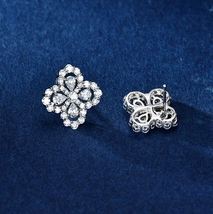 ¡®Moco¡¯LOOP EARRINGS FULL MOTIF DIAMOND 16MM