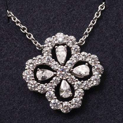 ¡®Moco¡¯LOOP NECKLACE FULL MOTIF DIAMOND 16MM MULTIPLE COLORS