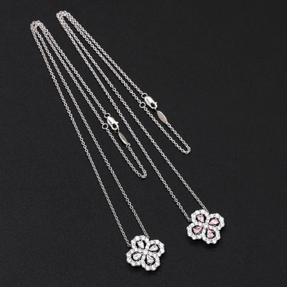 ¡®Moco¡¯LOOP NECKLACE FULL MOTIF DIAMOND 16MM MULTIPLE COLORS