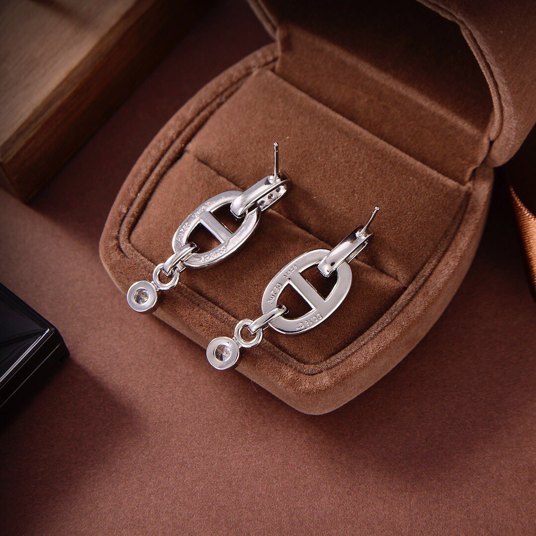 ¡®Moco¡¯HM CHAINE DIAMOND EARRINGS