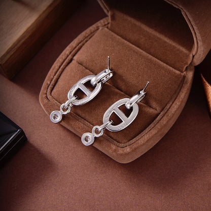 ¡®Moco¡¯HM CHAINE DIAMOND EARRINGS