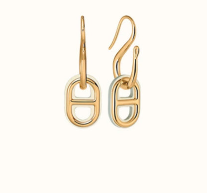 ¡®Moco¡¯HM O'MAILLON GOLD EARRINGS