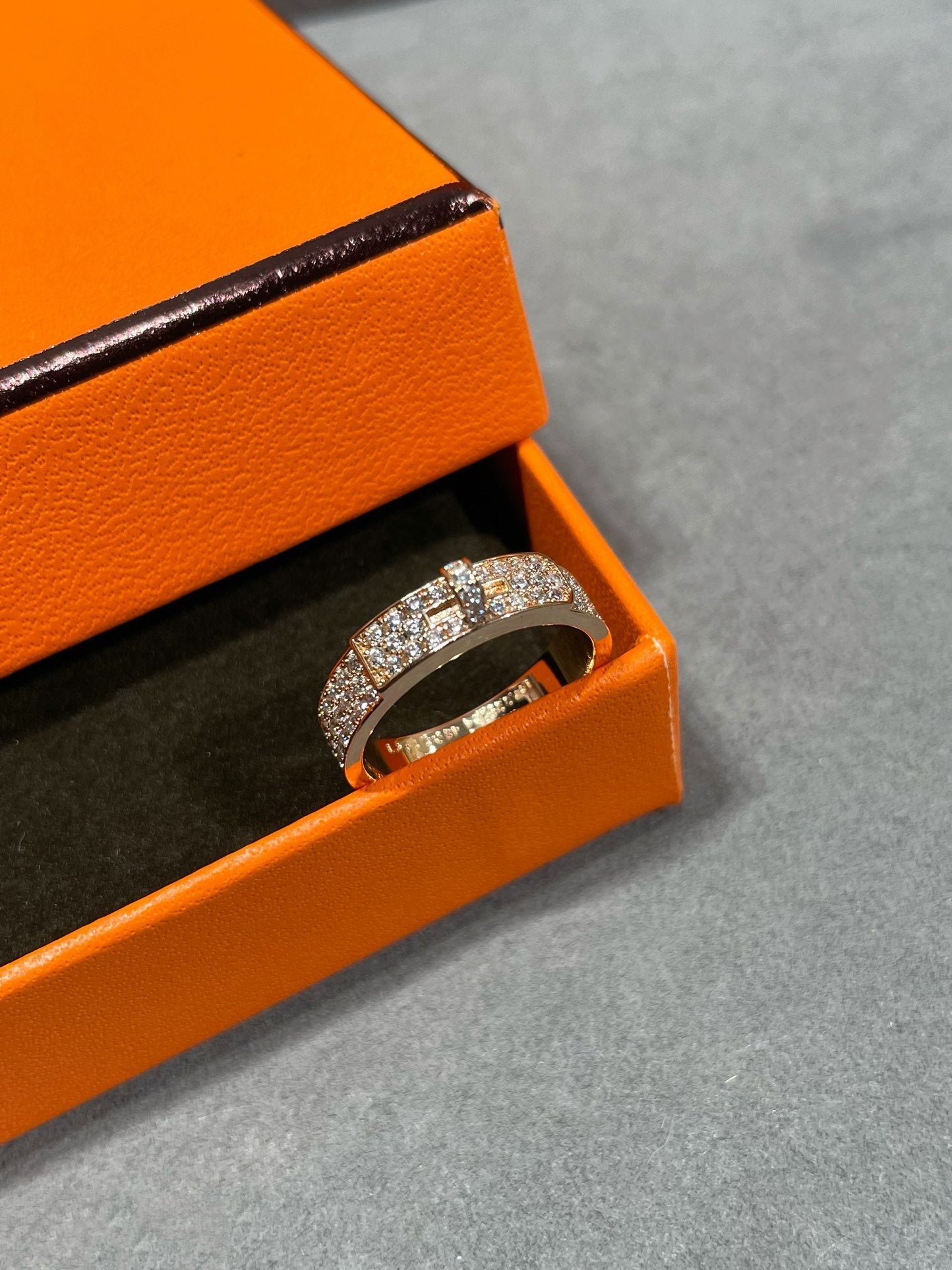 ¡®Moco¡¯KELLY PINK GOLD DIAMOND RING