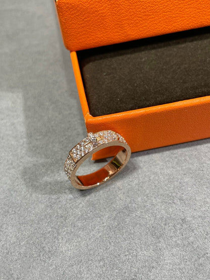 ¡®Moco¡¯KELLY PINK GOLD DIAMOND RING