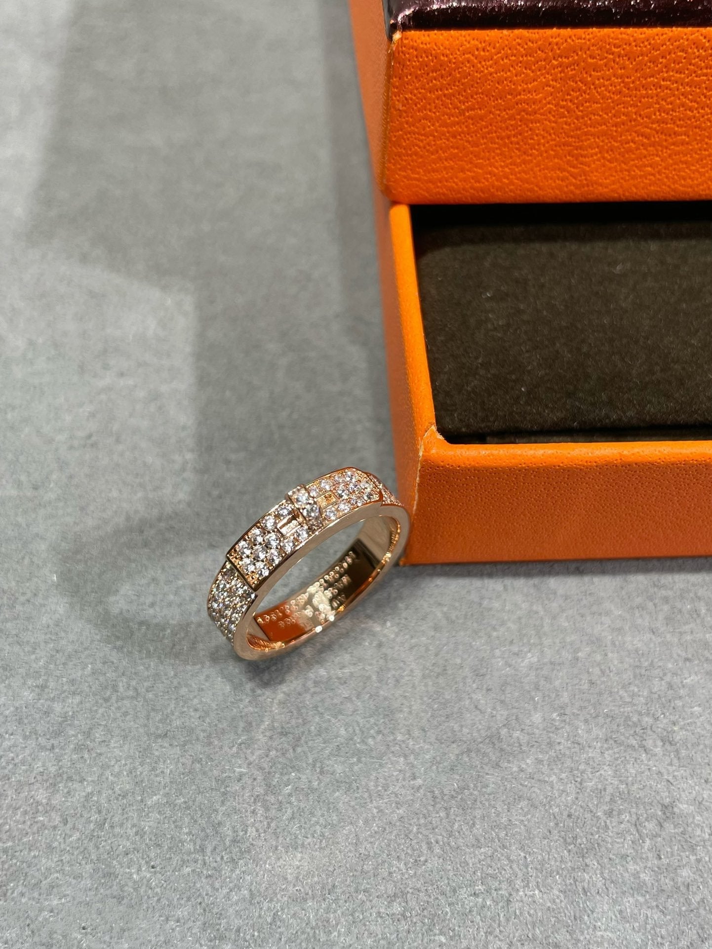 ¡®Moco¡¯KELLY PINK GOLD DIAMOND RING