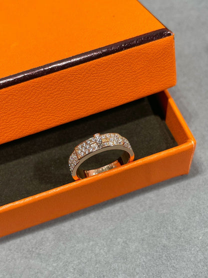 ¡®Moco¡¯KELLY PINK GOLD DIAMOND RING