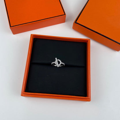 ¡®Moco¡¯ECHAPPEE RING SILVER DIAMOND