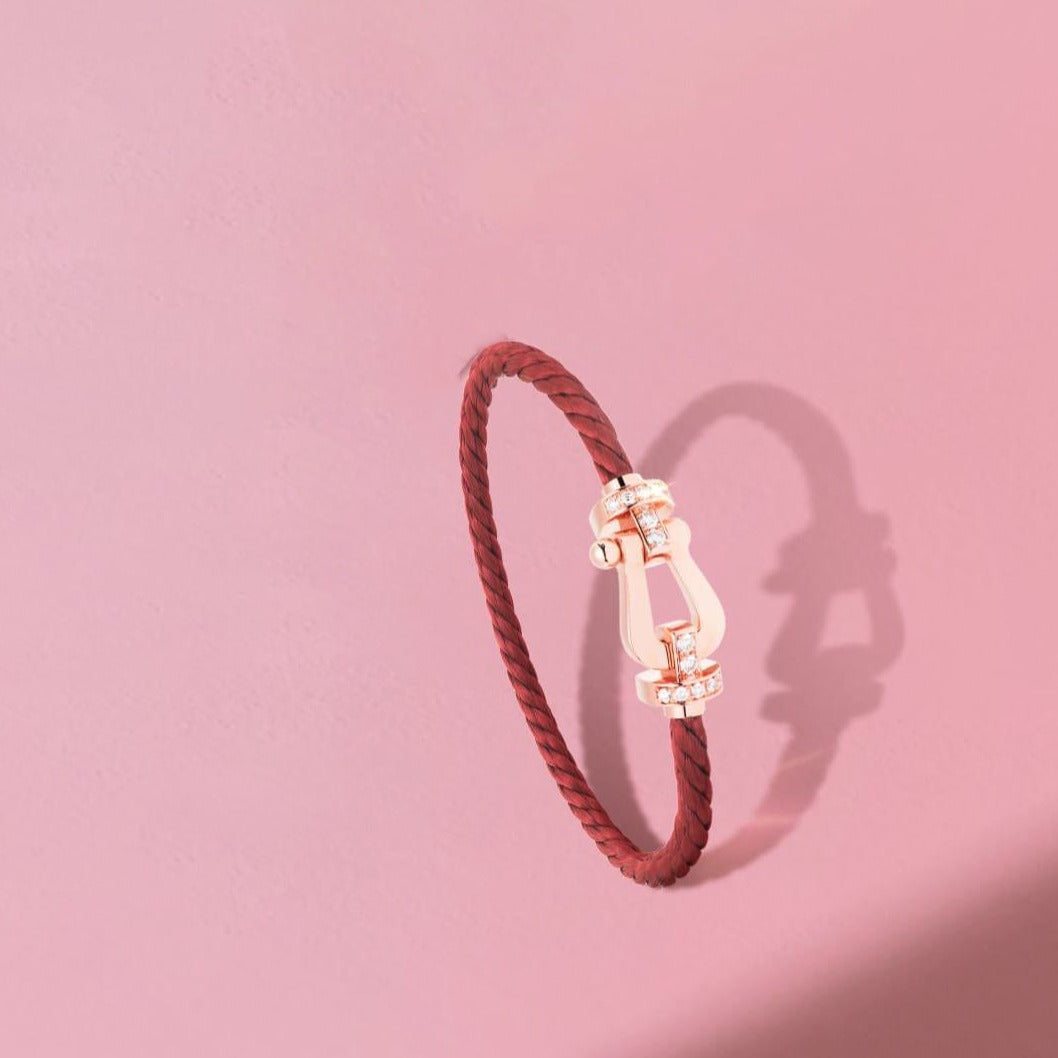 ¡®Moco¡¯FORCE 10 HALF DIAMOND PINK GOLD RED CORDERI LARGE AND MEDIUM MODEL