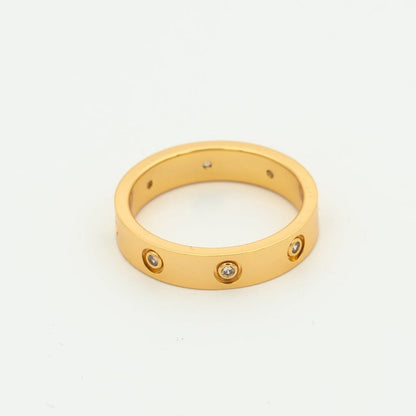 ¡®Moco¡¯LOVE RING 3.6MM 8 DIAMONDS