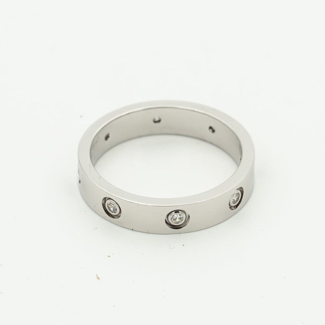 ¡®Moco¡¯LOVE RING 3.6MM 8 DIAMONDS