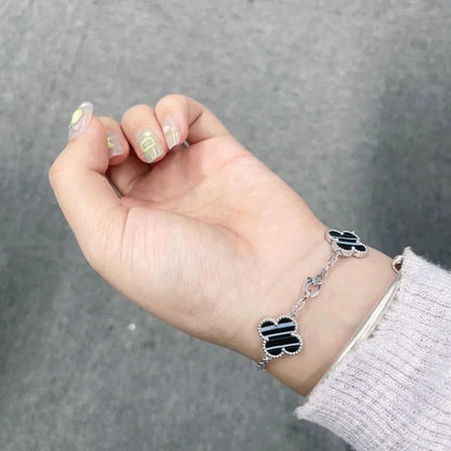 [Moco]New  CLOVER 5 MOTIF PULSAR STONE BRACELET COLLECTION