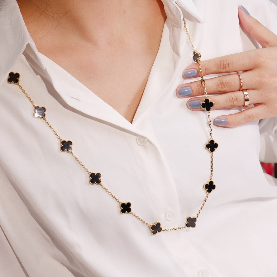 ¡®Moco¡¯CLOVER 20 MOTIFS ONYX ROSE GOLD