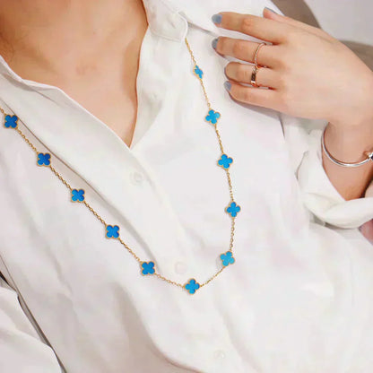 ¡®Moco¡¯CLOVER 20 MOTIFS TURQUOISE GOLD