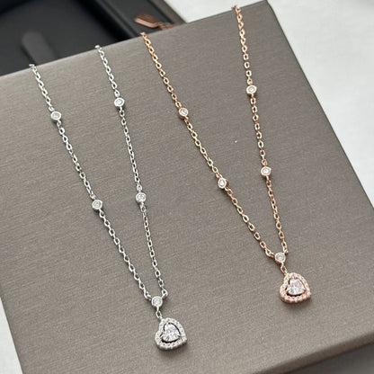 [ Moco ]JOY HEART DIAMOND NECKLACE