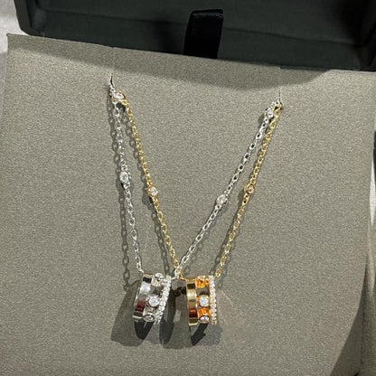 [ Moco ]CHAIN MOVE ROMANE PEDAND NECKLACE