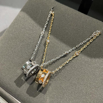 [ Moco ]CHAIN MOVE ROMANE PEDAND NECKLACE