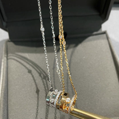 [ Moco ]CHAIN MOVE ROMANE PEDAND NECKLACE
