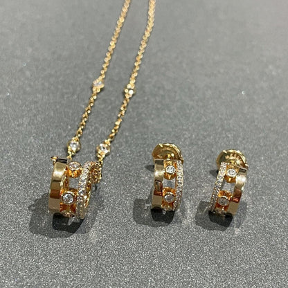 [ Moco ]CHAIN MOVE ROMANE PEDAND NECKLACE
