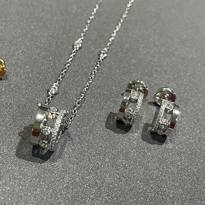 [ Moco ]CHAIN MOVE ROMANE PEDAND NECKLACE