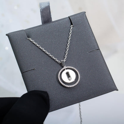 [ Moco ] Moco  MOVE PM NECKLACE SILVER DIAMOND