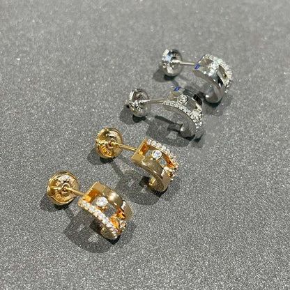 [ Moco ]MOVE ROMANE EARRINGS DIAMOND