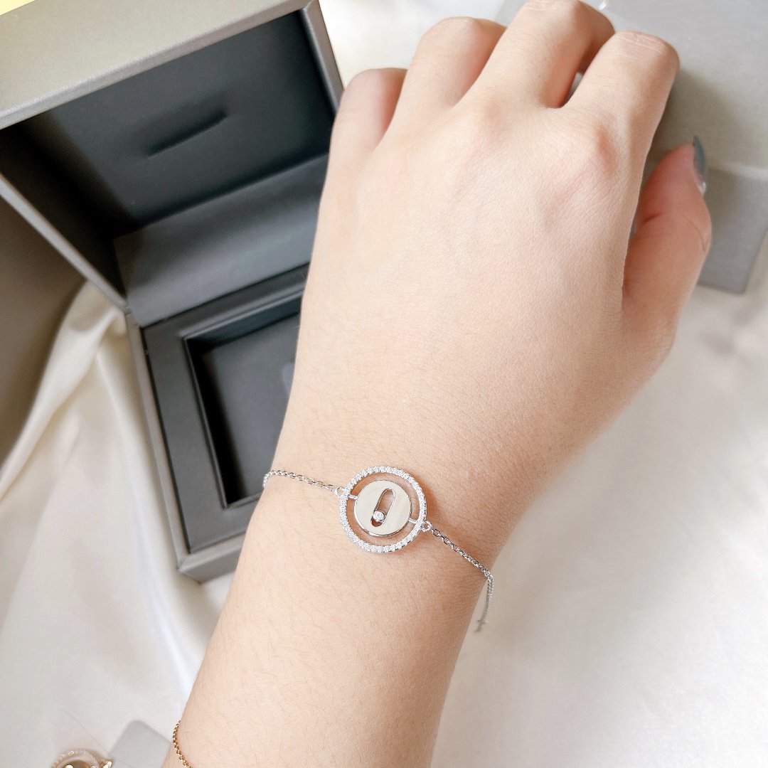 [ Moco ] Moco  MOVE PAVED DIAMOND BRACELET
